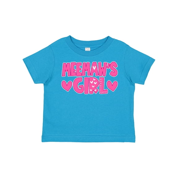 Inktastic Meemaw's Girl Gift Girls Toddler T-Shirt
