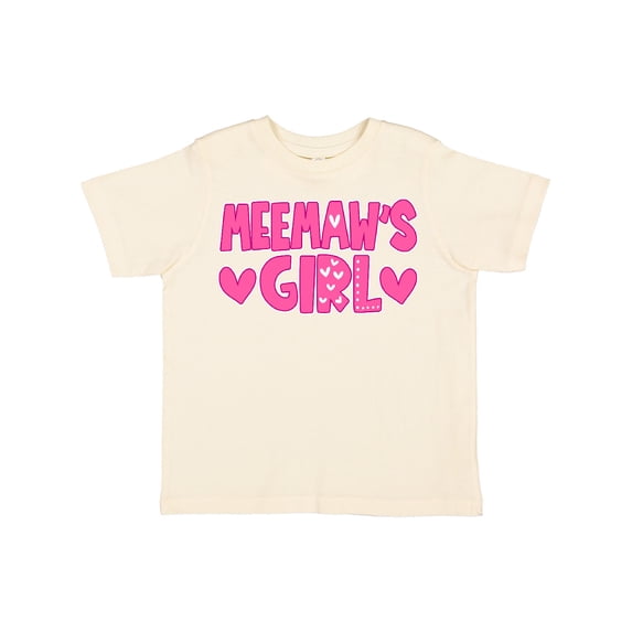 Inktastic Meemaw's Girl Gift Girls Toddler T-Shirt