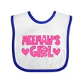 thumbnail image 1 of Inktastic Meemaw's Girl Girls Baby Bib, 1 of 4