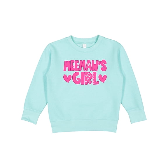 Inktastic Meemaw's Girl Toddler Sweatshirt