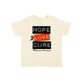 thumbnail image 1 of Inktastic Melanoma Hope Love Cure Boys or Girls Toddler T-Shirt, 1 of 5