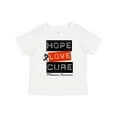 thumbnail image 1 of Inktastic Melanoma Hope Love Cure Boys or Girls Toddler T-Shirt, 1 of 5