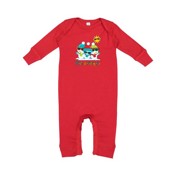 Inktastic Mele Kalikimaka Baby Romper Coveralls