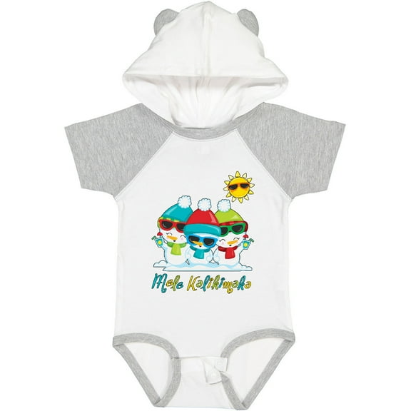 Inktastic Mele Kalikimaka Boys or Girls Baby Bodysuit