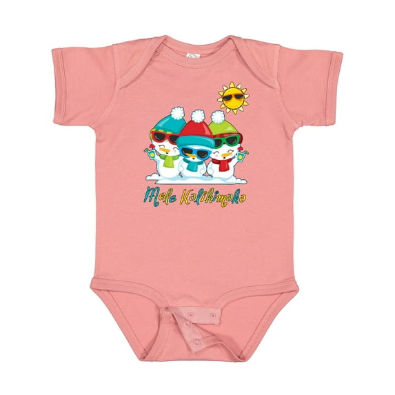 Inktastic Mele Kalikimaka Boys or Girls Baby Bodysuit