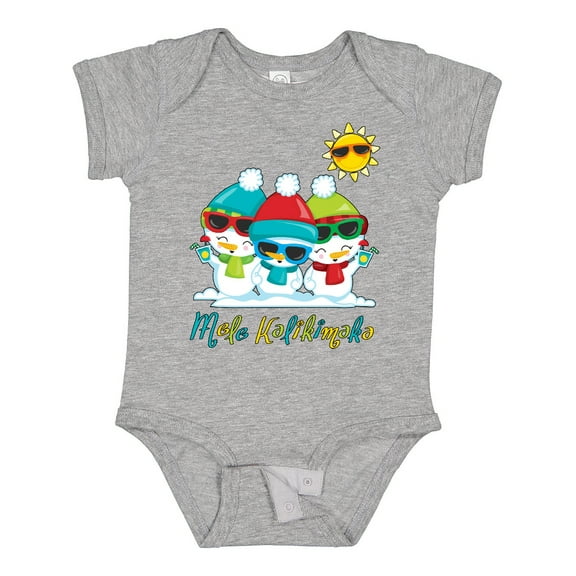 Inktastic Mele Kalikimaka Boys or Girls Baby Bodysuit