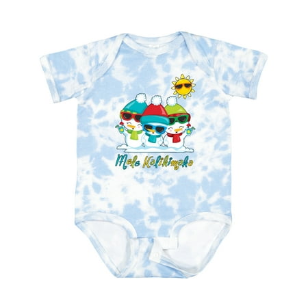 Inktastic Mele Kalikimaka Boys or Girls Baby Bodysuit