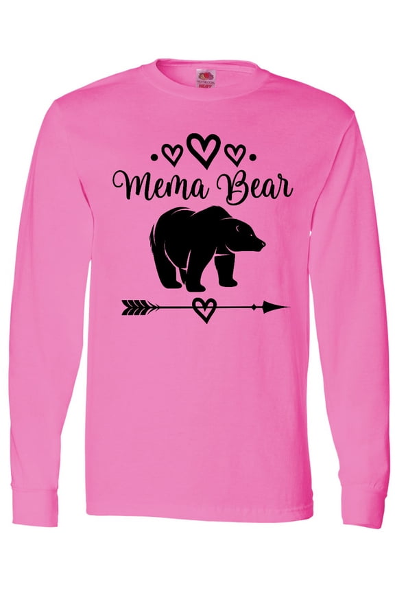 Mema Bear Grandma Long Sleeve T-Shirt