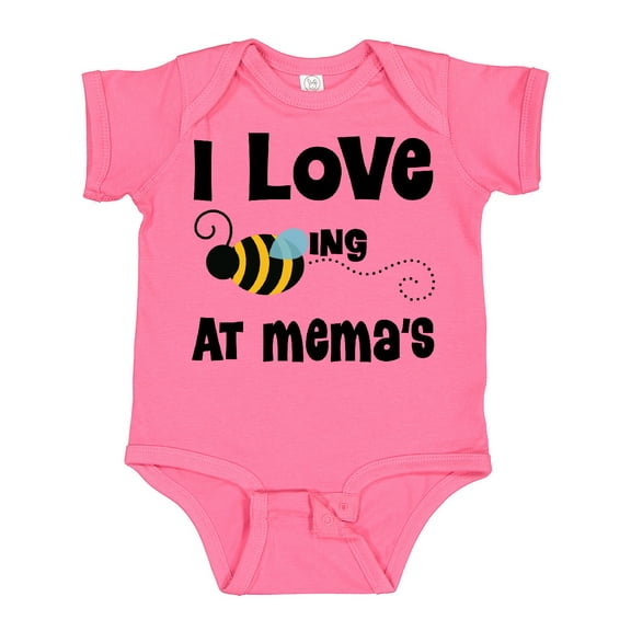 Inktastic Mema Grandchild Honeybee Boys or Girls Baby Bodysuit