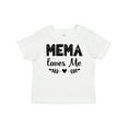 thumbnail image 1 of Inktastic Mema Loves Me Baby Clothes Girls Baby T-Shirt, 1 of 5