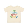 thumbnail image 1 of Inktastic Mema Loves Me Grandchild Boys or Girls Baby T-Shirt, 1 of 5