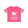 thumbnail image 1 of Inktastic Mema and Poppop Unicorn Girls Toddler T-Shirt, 1 of 5