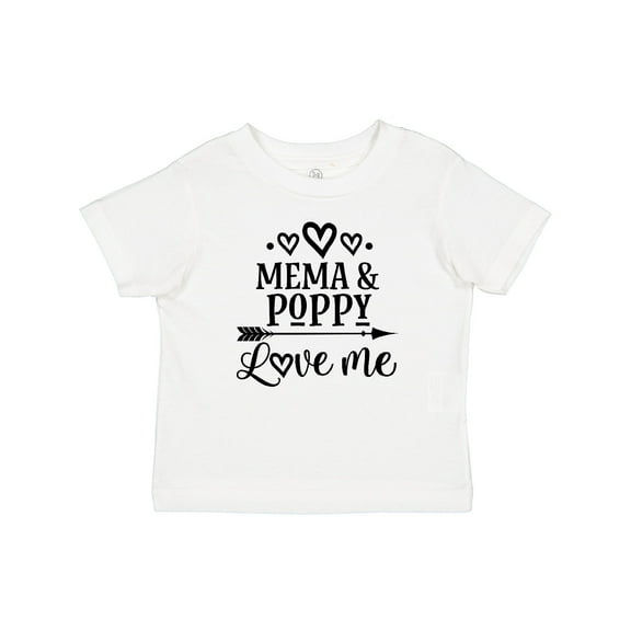 Inktastic Mema and Poppy Love Me Girls Baby T-Shirt