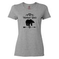 thumbnail image 1 of Inktastic Memaw Bear Grandmother Women's T-Shirt, 1 of 5