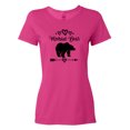 thumbnail image 1 of Inktastic Memaw Bear Grandmother Women's T-Shirt, 1 of 5