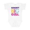 thumbnail image 1 of Inktastic Memaw Big Girl Girls Baby Bodysuit, 1 of 5
