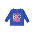 thumbnail image 1 of Inktastic Memaw Big Girl Girls Long Sleeve Toddler T-Shirt, 1 of 5