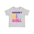 thumbnail image 1 of Inktastic Memaw Big Girl Girls Toddler T-Shirt, 1 of 5