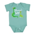 thumbnail image 1 of Inktastic Memaw Boy Grandson Dinosaur Boys Baby Bodysuit, 1 of 5