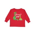 thumbnail image 1 of Inktastic Memaw Boy Grandson Dinosaur Boys Long Sleeve Toddler T-Shirt, 1 of 5