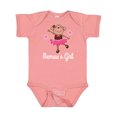thumbnail image 1 of Inktastic Memaw Girl Ballerina Monkey Girls Baby Bodysuit, 1 of 5