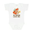 thumbnail image 1 of Inktastic Memaw Loves Me Fox Grandchild Boys or Girls Baby Bodysuit, 1 of 5