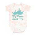 thumbnail image 1 of Inktastic Memaw Loves Me Grandchild Whale Boys or Girls Baby Bodysuit, 1 of 5