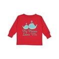 thumbnail image 1 of Inktastic Memaw Loves Me Grandchild Whale Boys or Girls Long Sleeve Toddler T-Shirt, 1 of 5