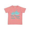 thumbnail image 1 of Inktastic Memaw Loves Me Grandchild Whale Boys or Girls Toddler T-Shirt, 1 of 5