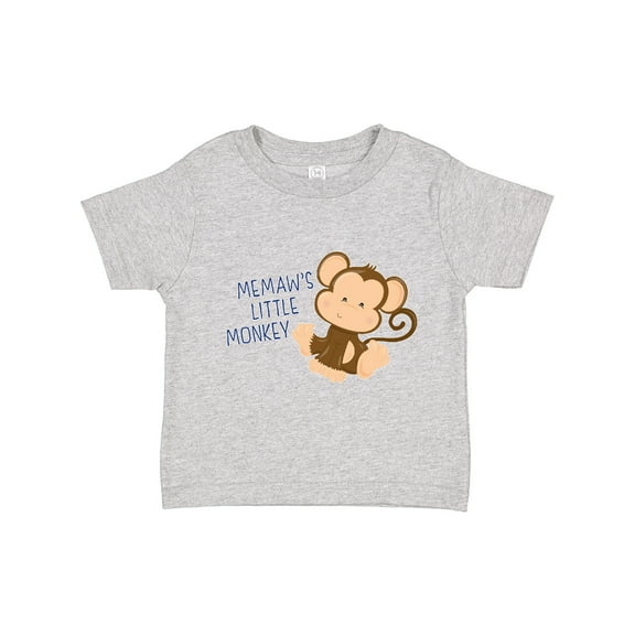 Inktastic Memaw's Little Monkey Boys or Girls Toddler T-Shirt
