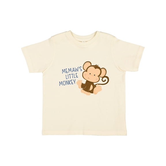 Inktastic Memaw's Little Monkey Boys or Girls Toddler T-Shirt