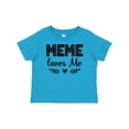 thumbnail image 1 of Inktastic Meme Loves Me Baby Clothes Girls Baby T-Shirt, 1 of 5