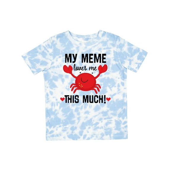 Inktastic Meme Loves Me Grandson Boys or Girls Toddler T-Shirt