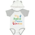 thumbnail image 1 of Inktastic Meme and Pepaw Love Me Boys or Girls Baby Bodysuit, 1 of 5