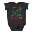 thumbnail image 1 of Inktastic Meme and Pepaw Love Me Boys or Girls Baby Bodysuit, 1 of 5