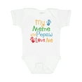 thumbnail image 1 of Inktastic Meme and Pepaw Love Me Boys or Girls Baby Bodysuit, 1 of 5