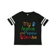 thumbnail image 1 of Inktastic Meme and Pepaw Love Me Boys or Girls Toddler T-Shirt, 1 of 5