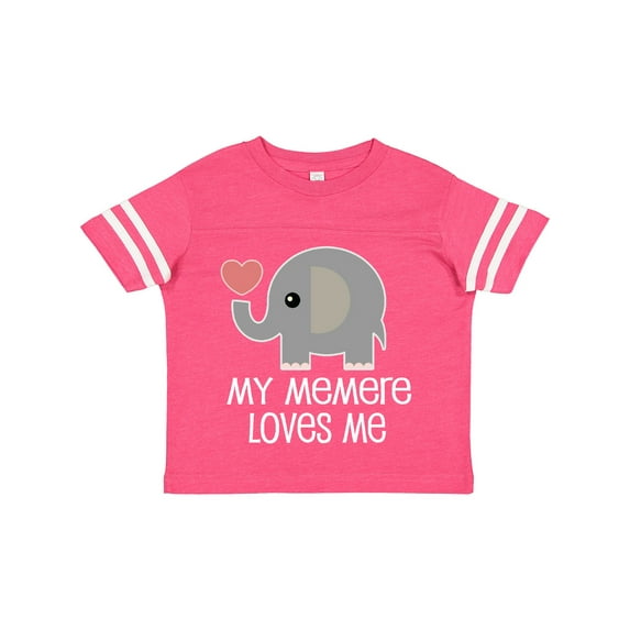Inktastic Memere Grandma Loves Me Boys or Girls Toddler T-Shirt