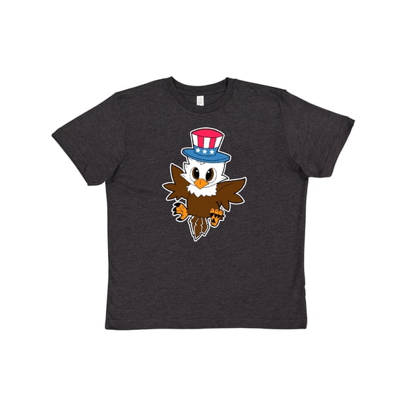 Inktastic Memorial Day Baby Eagle with Patriotic Hat Youth T-Shirt