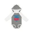 thumbnail image 1 of Inktastic Memorial Day Distressed American Flag with Fireworks Boys or Girls Long Sleeve Baby Bodysuit, 1 of 5