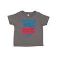 thumbnail image 1 of Inktastic Memorial Day Distressed American Flag with Fireworks Boys or Girls Toddler T-Shirt, 1 of 5