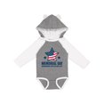 thumbnail image 1 of Inktastic Memorial Day Grunge Remembering Those We Have Lost Boys or Girls Long Sleeve Baby Bodysuit, 1 of 5