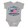 thumbnail image 1 of Inktastic Memorial Day Honor The Fallen with American Flag Boys or Girls Baby Bodysuit, 1 of 5