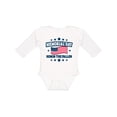 thumbnail image 1 of Inktastic Memorial Day Honor The Fallen with American Flag Boys or Girls Long Sleeve Baby Bodysuit, 1 of 5