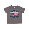 thumbnail image 1 of Inktastic Memorial Day Honor the Fallen with American Flag Boys or Girls Toddler T-Shirt, 1 of 5