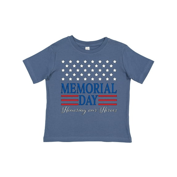 Inktastic Memorial Day Honoring Our Heroes Boys or Girls Toddler T-Shirt