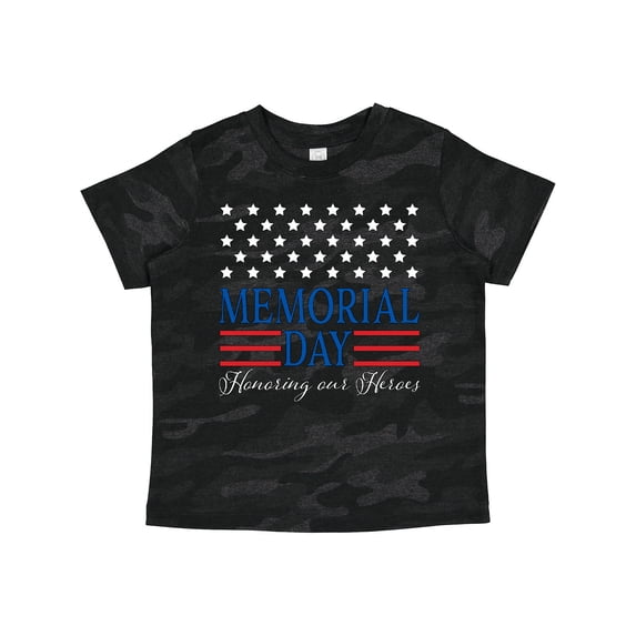 Inktastic Memorial Day Honoring Our Heroes Boys or Girls Toddler T-Shirt