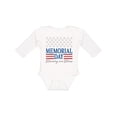 thumbnail image 1 of Inktastic Memorial Day- Honoring our Heroes Boys or Girls Long Sleeve Baby Bodysuit, 1 of 5