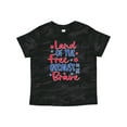 thumbnail image 1 of Inktastic Memorial Day Land of the Free Because of the Brave Boys or Girls Toddler T-Shirt, 1 of 5