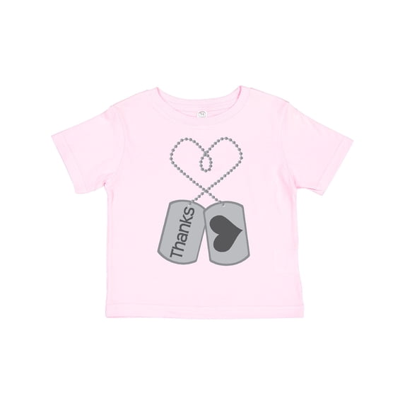 Inktastic Memorial Day Military Tags Boys or Girls Toddler T-Shirt